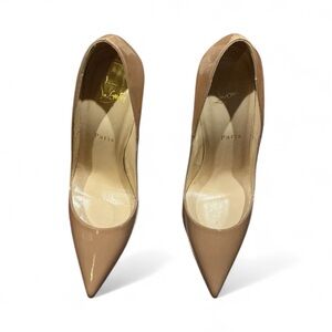 Christian Louboutin Nude Patent Heels